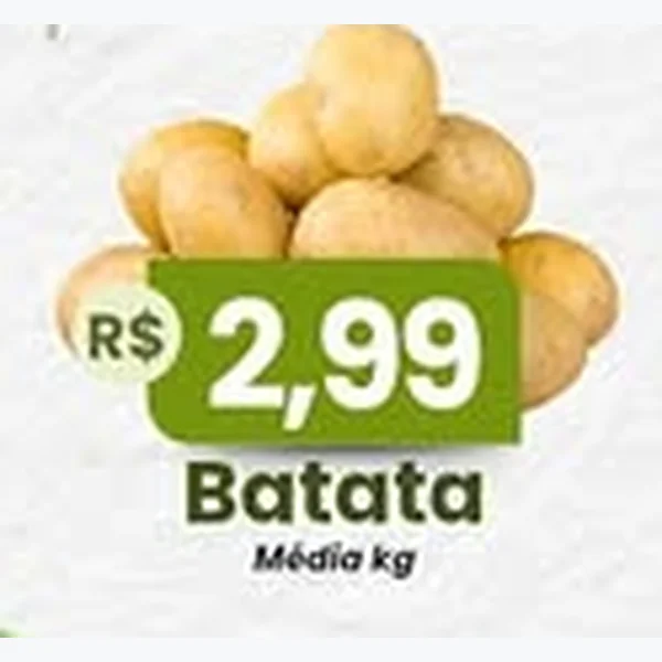 Recorte do encarte de Batata Média