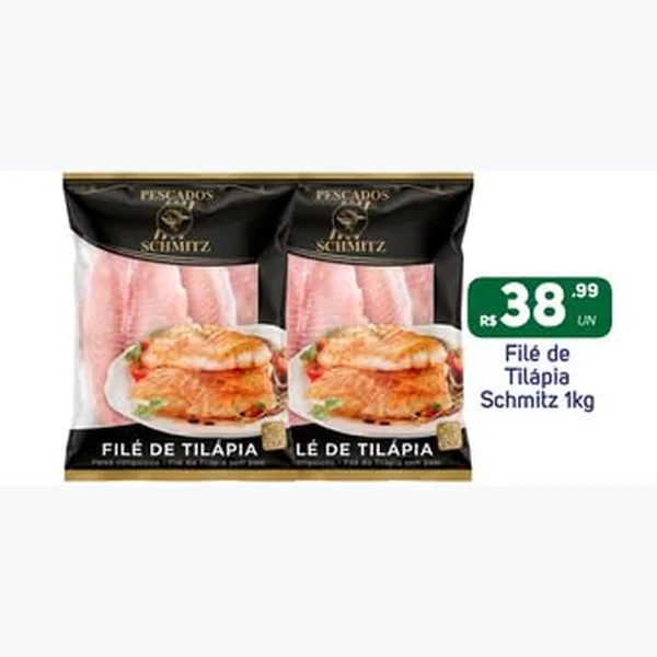 Filé de Tilápia Schmitz 1 kg