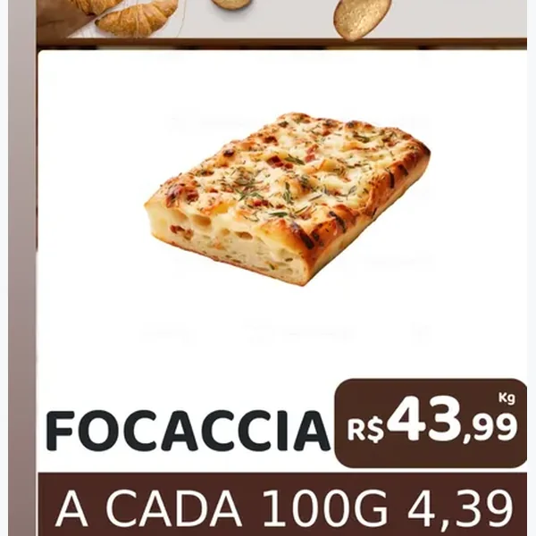 Recorte do encarte de Focaccia
