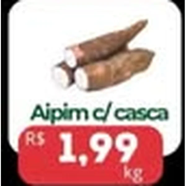 Aipim C/ Casca