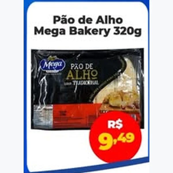 Pão de Alho Mega Bakery 320 g