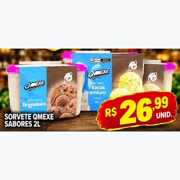 Sorvete QMexe 2 L