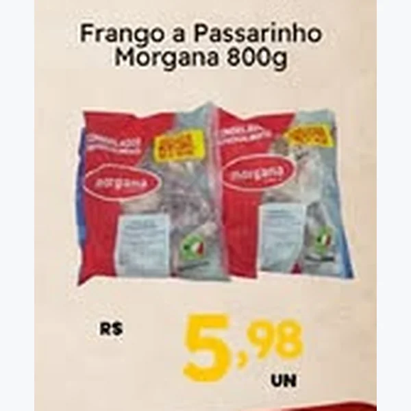 Frango a Passarinho Morgana 800 g