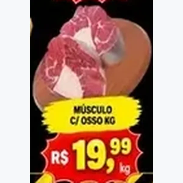 Músculo com Osso