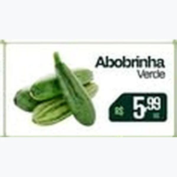 Recorte do encarte de Abobrinha Verde