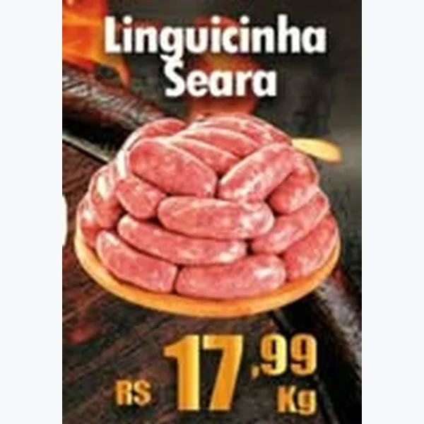 Recorte do encarte de Linguicinha Seara