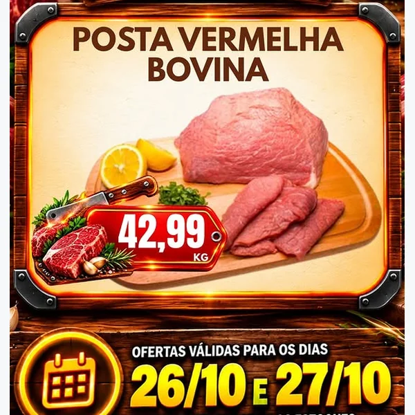 Recorte do encarte de Posta Vermelha