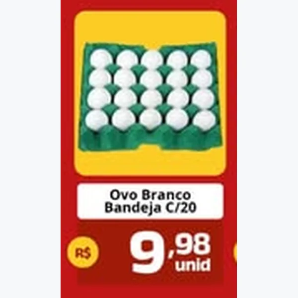 Ovos Brancos 20 un