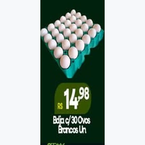 Ovos Brancos 30 un