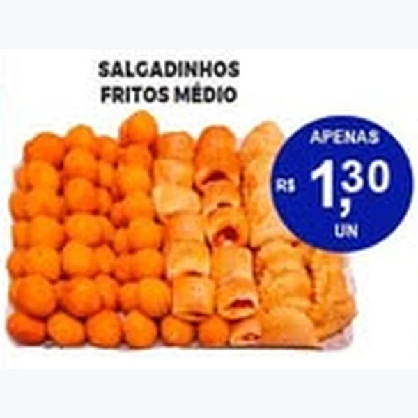 Recorte do encarte de Salgadinhos Fritos