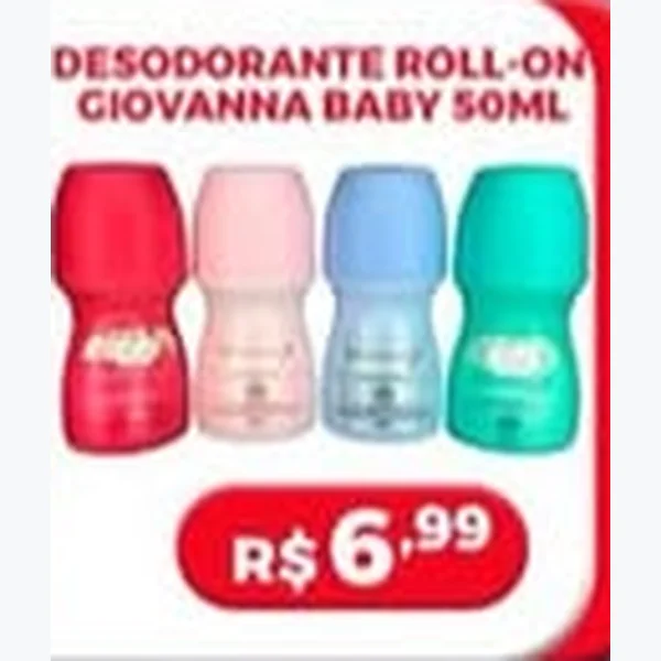 Desodorante Roll-on Giovanna Baby 50 ml