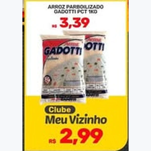 Arroz Parboilizado Gadotti 1 kg