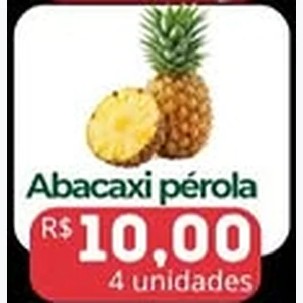 Recorte do encarte de Abacaxi Pérola