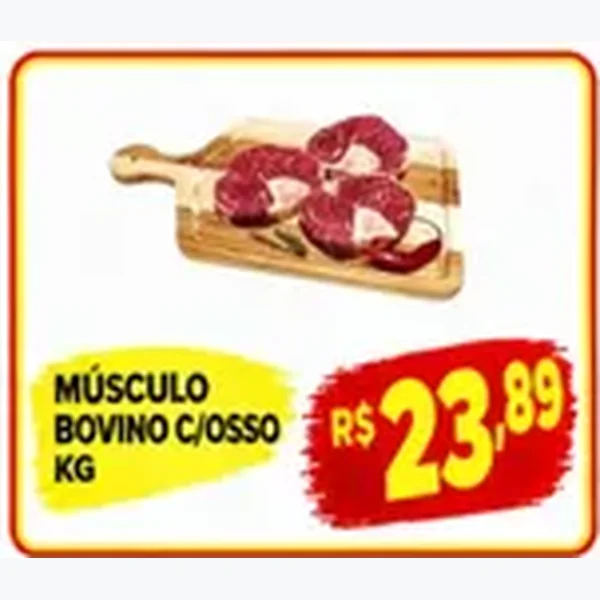 Músculo Bovino C/osso