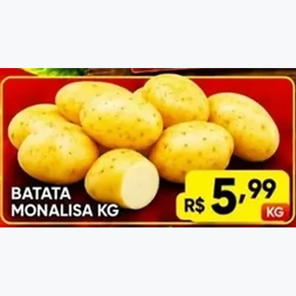 Recorte do encarte de Batata Monalisa