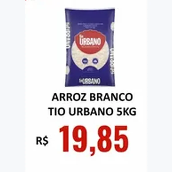 Arroz Branco Urbano 5 kg