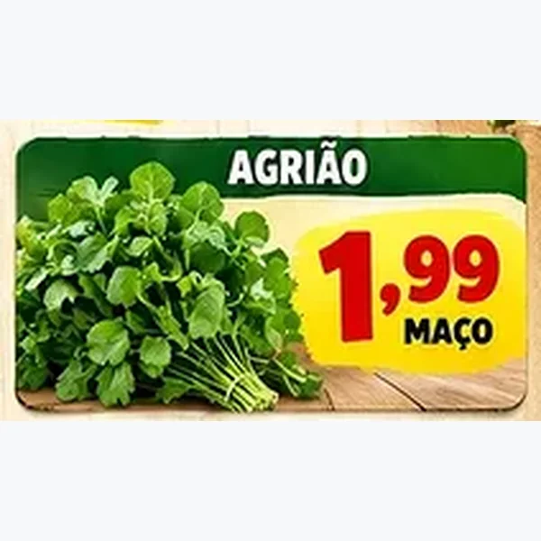 Recorte do encarte de Agrião