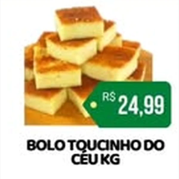 Recorte do encarte de Bolo Toucinho do Céu