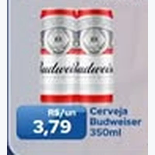 Recorte do encarte de Cerveja 350 ml