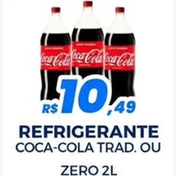 Refrigerante Zero Coca-Cola 2 L