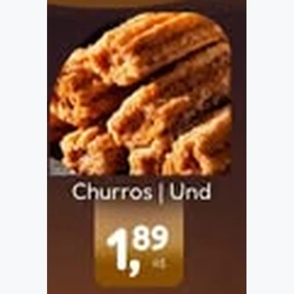 Recorte do encarte de Churros