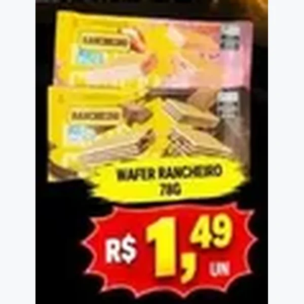 Wafer Rancheiro 78 g