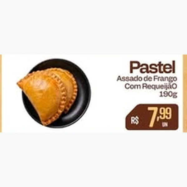 Pastel Assado de Frango com Requeijão 190 g