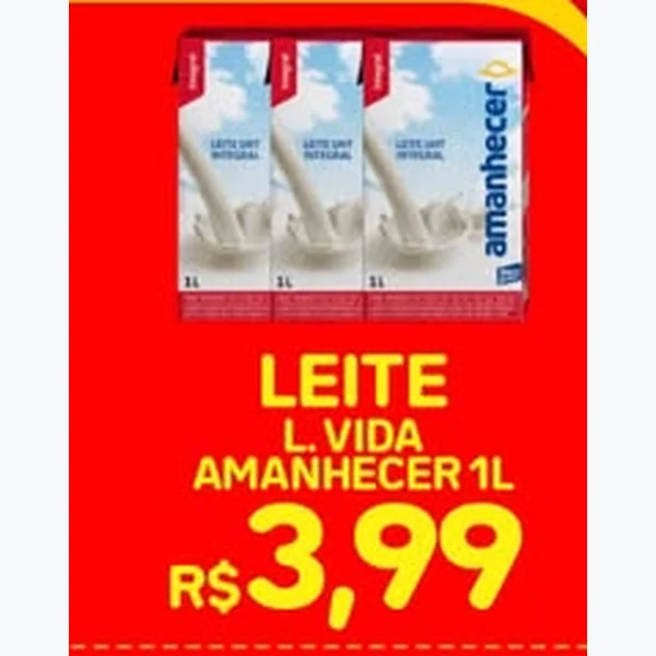 Leite Integral Amanhecer 1 L