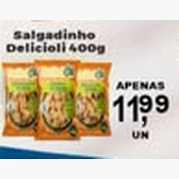 Salgadinho Delicioli 400 g