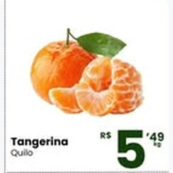 Recorte do encarte de Tangerina