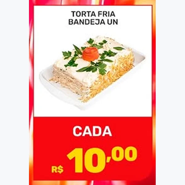 Recorte do encarte de Torta Fria