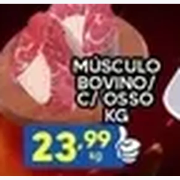 Músculo Bovino com Osso