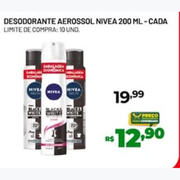 Desodorante Aerossol Nivea 200 ml