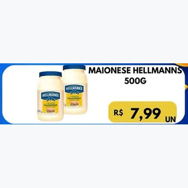 Maionese Hellmanns 500 g