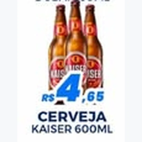 Cerveja Kaiser 600 ml