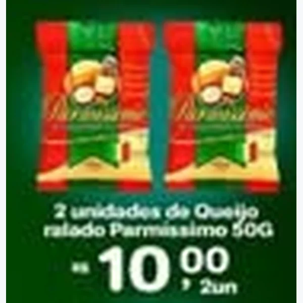 Queijo Ralado Parmissimo 50 g
