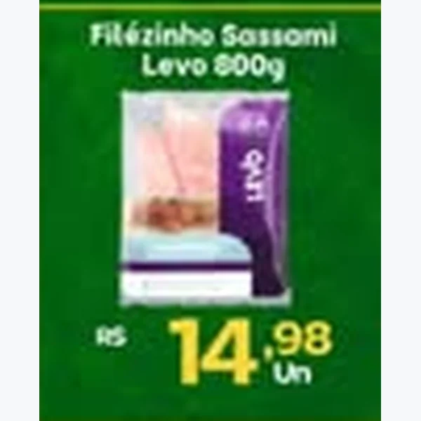 Filézinho Sassami Levo 800 g
