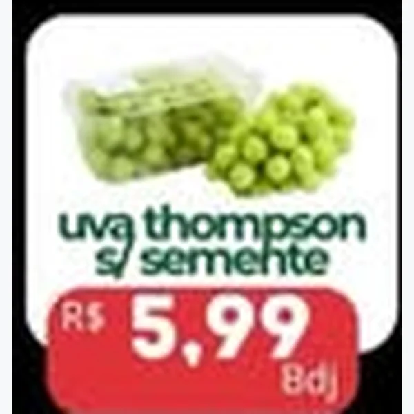 Uva Thompson S/ Semente