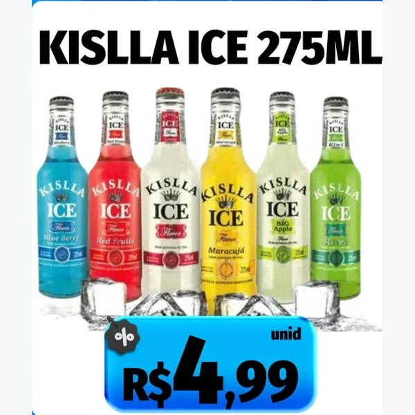 Bebida Ice Kiwi Kislla 275 ml