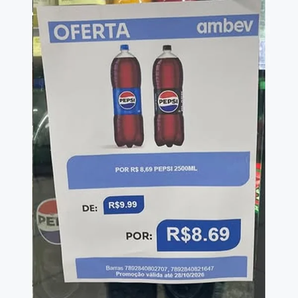 Refrigerante Pepsi 2500 ml