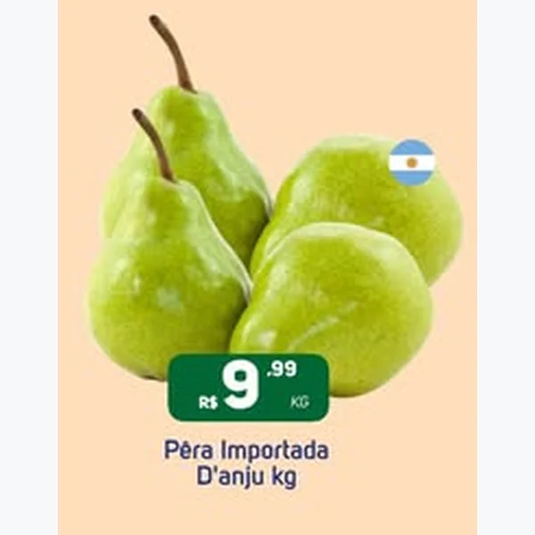 Recorte do encarte de Pêra Importada D'anju