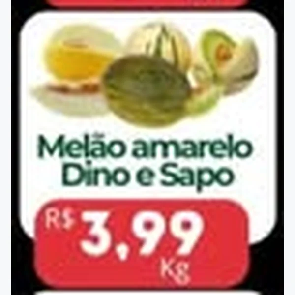 Recorte do encarte de Melão Amarelo Sapo