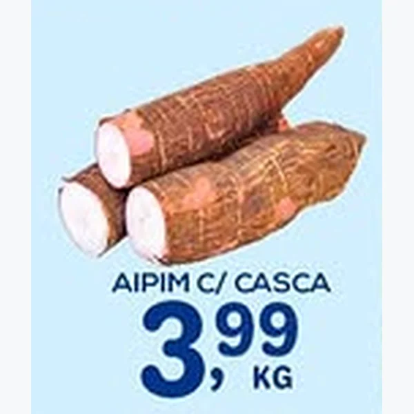 Recorte do encarte de Aipim com Casca