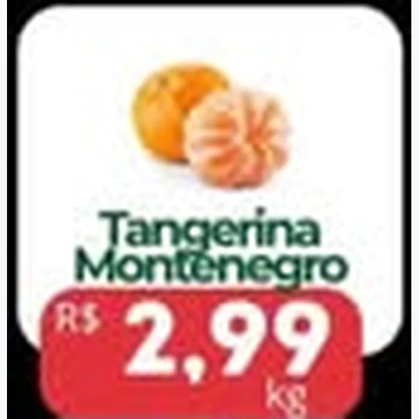 Recorte do encarte de Tangerina Montenegro