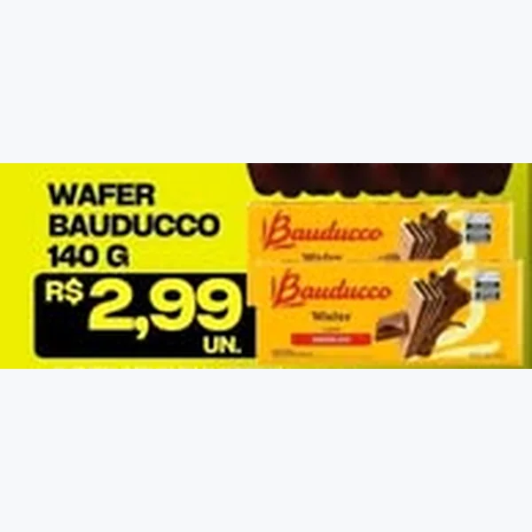 Wafer Bauducco 140 g