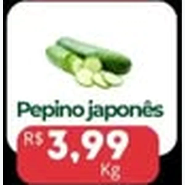 Recorte do encarte de Pepino Japonês