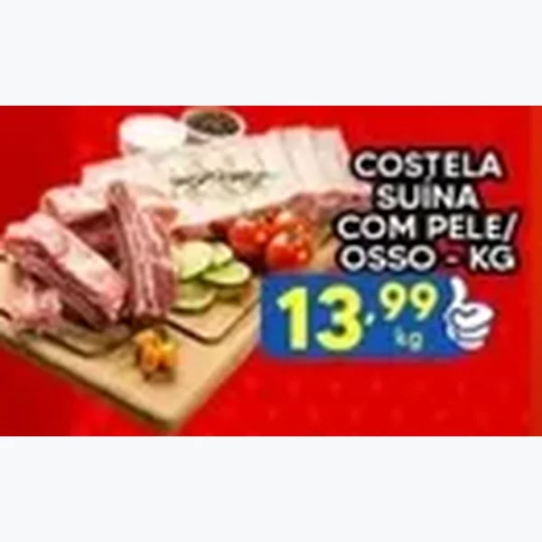Costela Suína com Osso