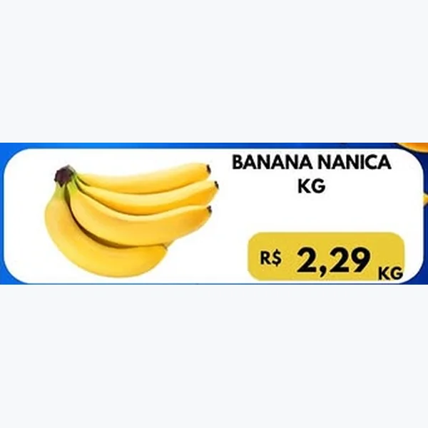 Recorte do encarte de Banana Nanica