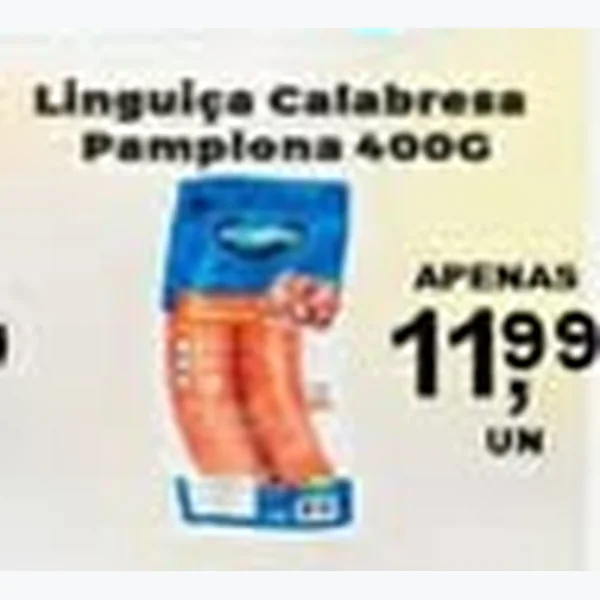 Linguica Calabresa Pamplona 400 g