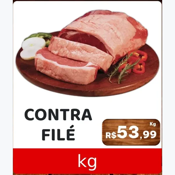 Recorte do encarte de Contra Filé